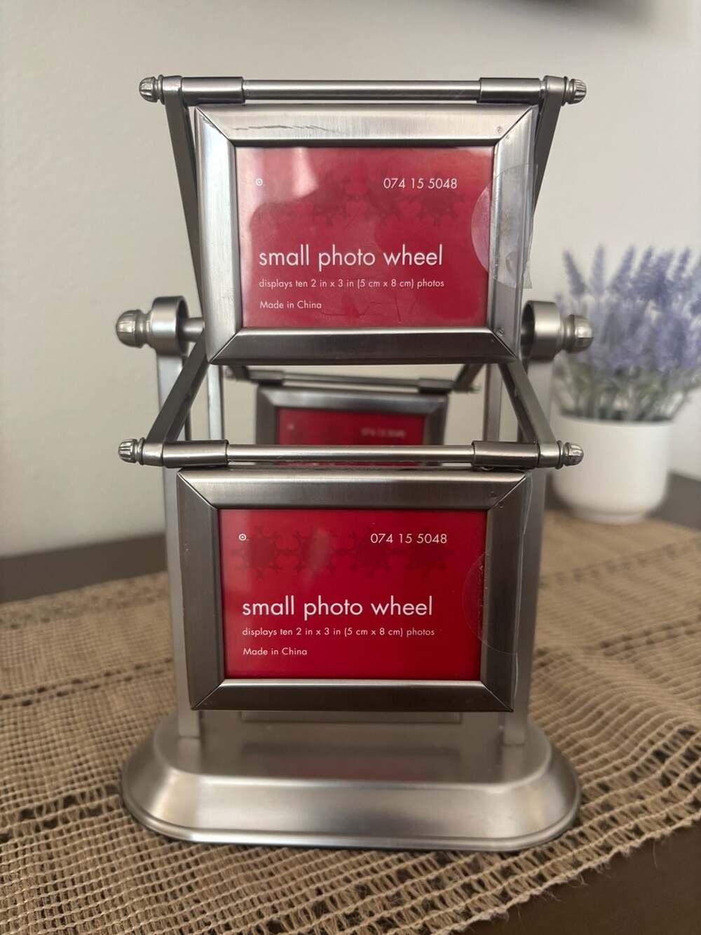 Target Small Photo Wheel Ferris Wheel Frame Displays Ten 2x3 Photos